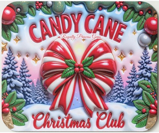 Candy Cane Lane Mouse Pad