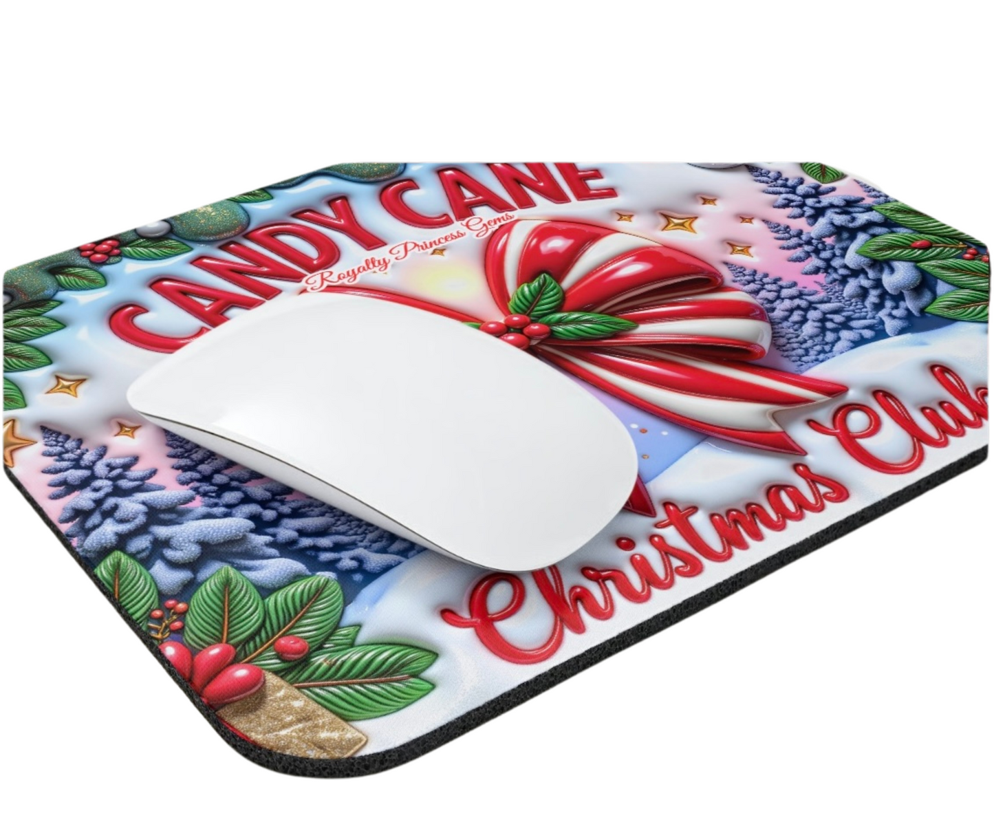 Candy Cane Lane Mouse Pad