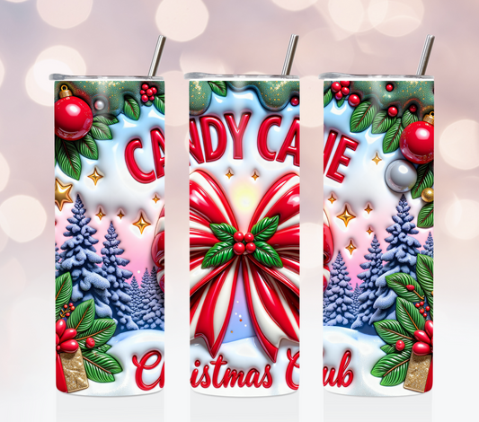 Candy Cane Lane Tumbler