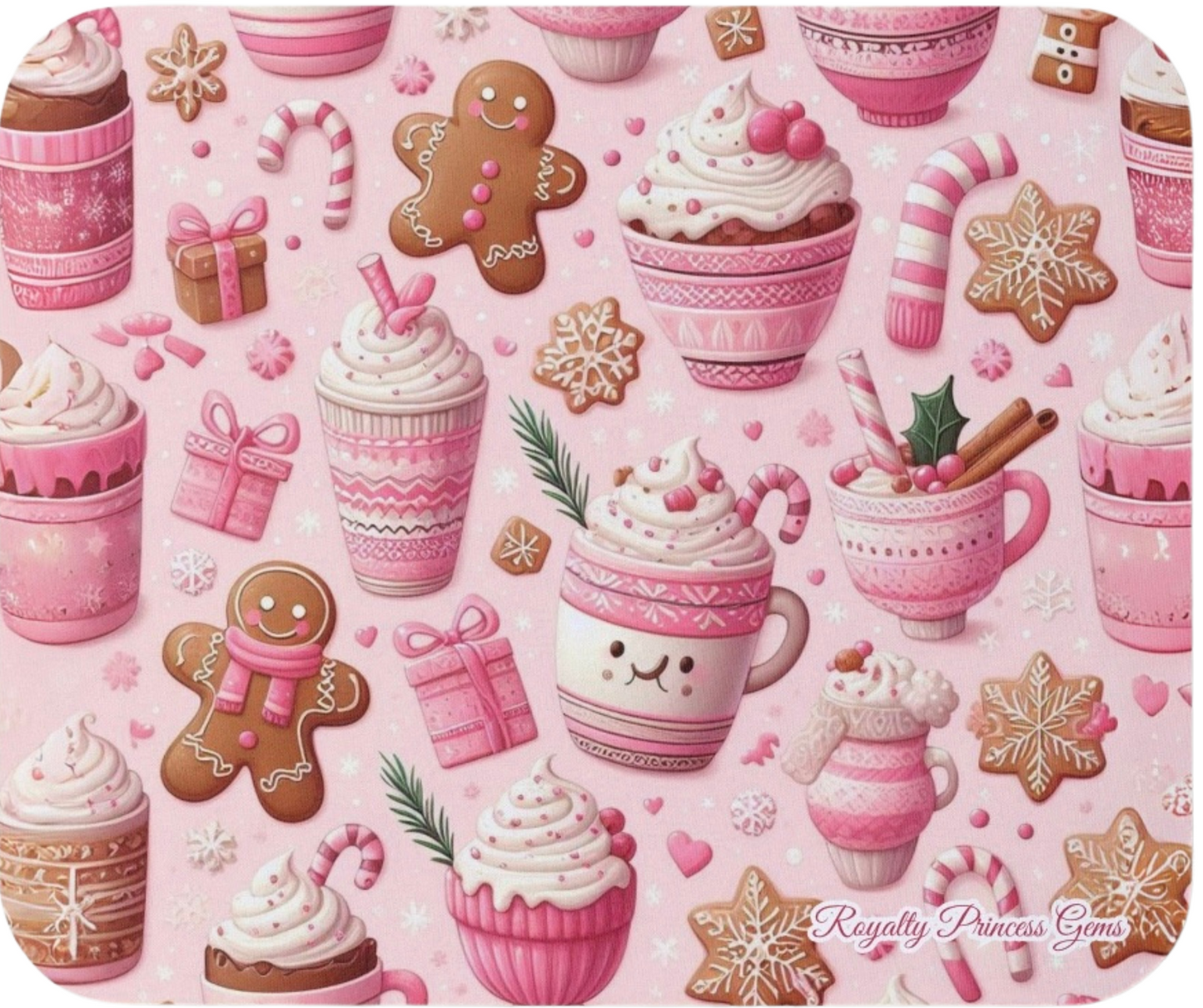 Gingerbread And Cocoa Moments Mouse Pads