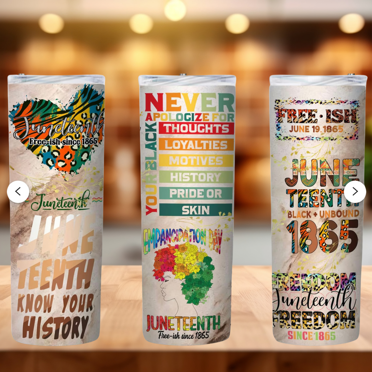 Juneteenth Free-ish 20 oz Tumbler