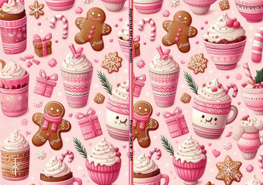 Gingerbread And Cocoa Moments Journal / Notebook