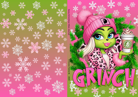 Sassy Grinchmas Vibes Journal / Notebook